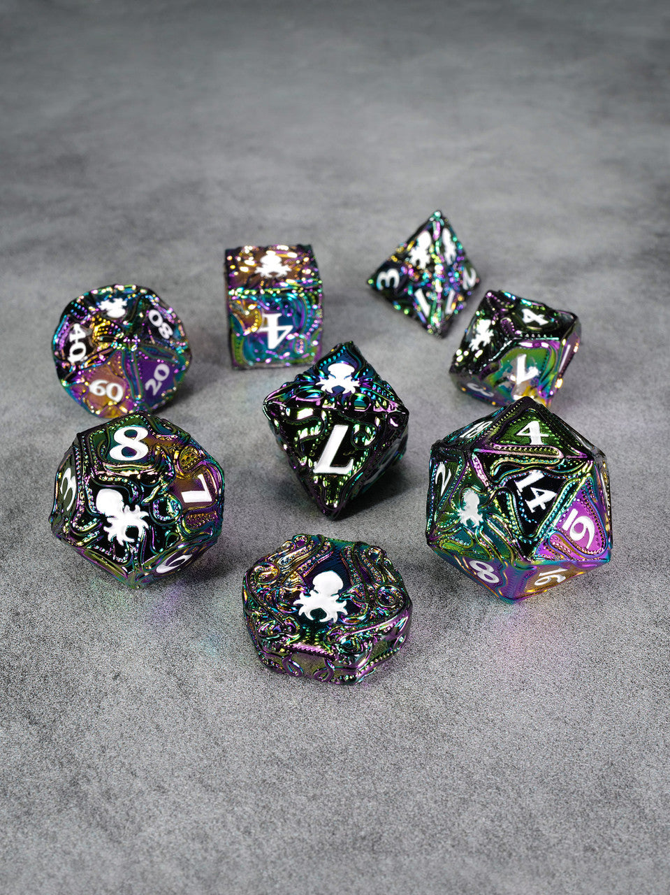 Kraken's Reach: Astral Reach 8pc TTRPG Dice Set
